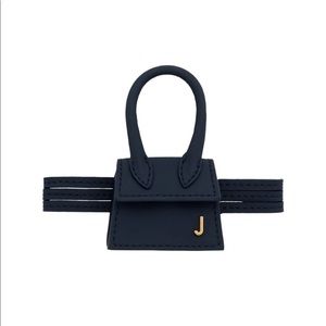 Jacquemus Navy 'Le Chiquiti' Pouch